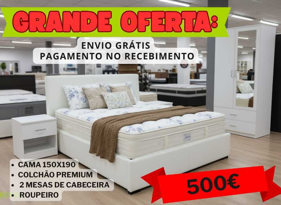 PACOTE DE QUARTO COMPLETO, OFERTA LIMITADA