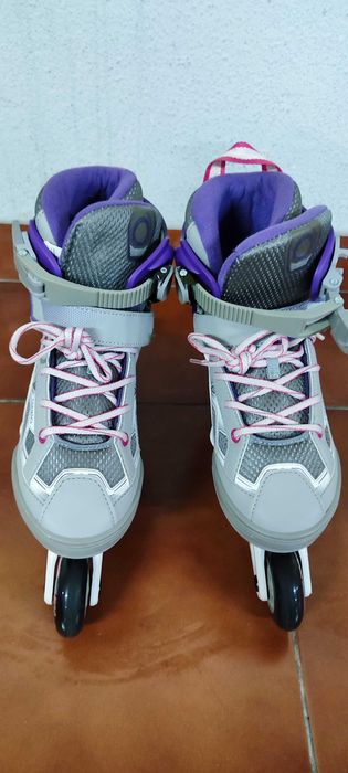 Patins em linha extensíveis - Decathlon (Oxelo)