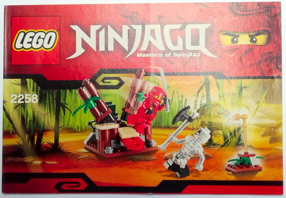 Lego NINJAGO The Golden Weapons: 2258 Ninja Ambush instrukcja