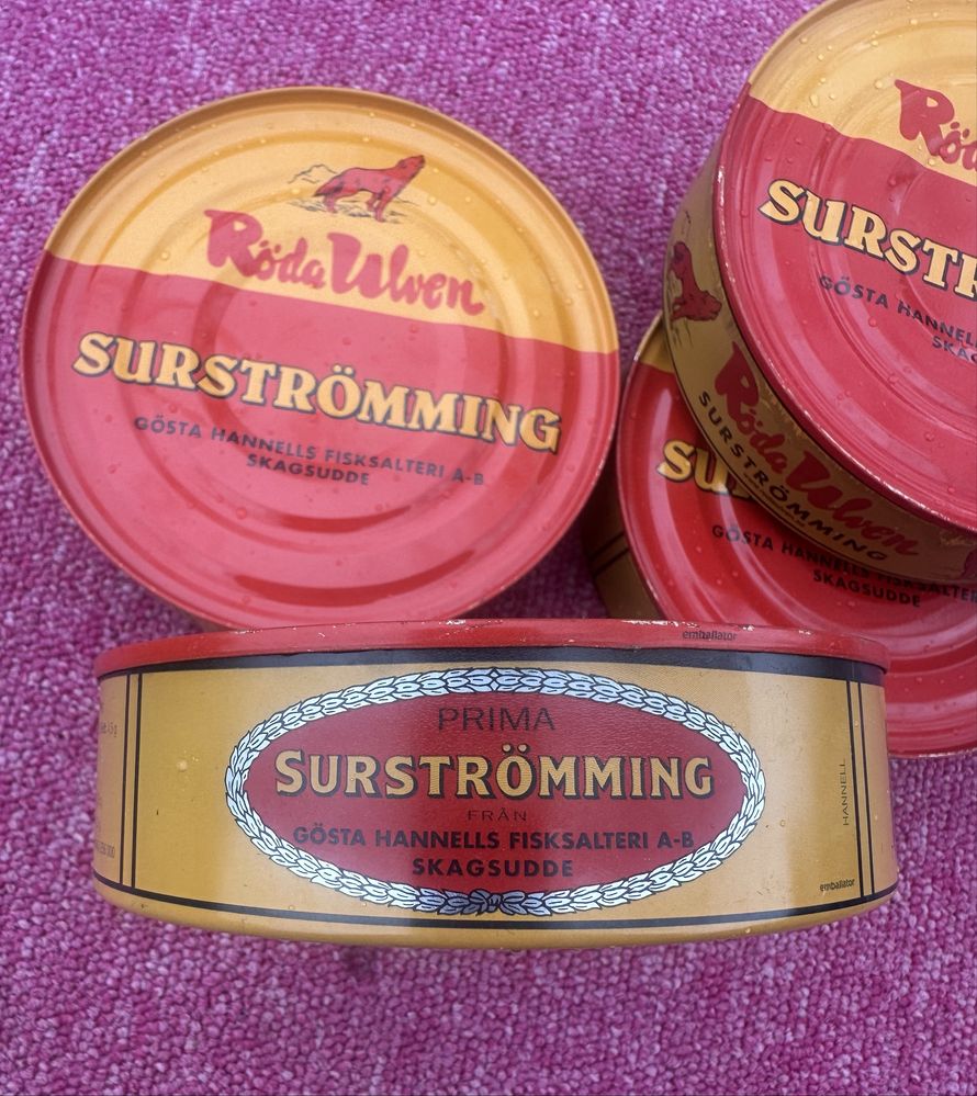Делікатес Сюрстрёмминг Surstromming Roda Ulven  400g риба