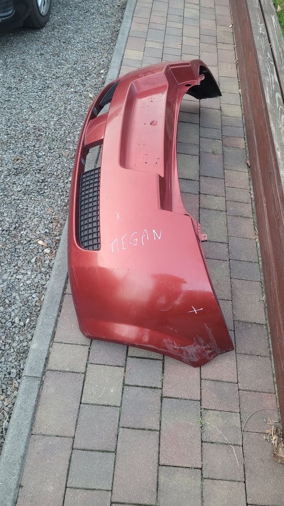 Zderzak megane 2 rs tył komplet