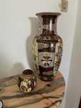 Pote decorativo com taça