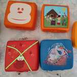 Caixas sanduíche e ostras Tupperware NOVO