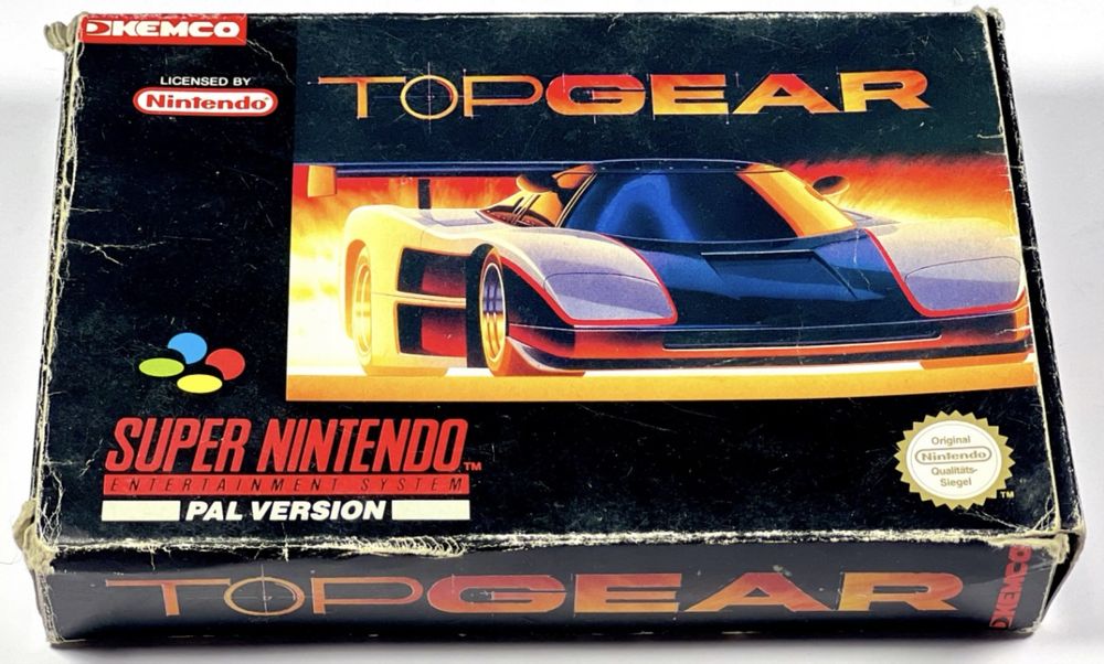Top Gear Super Nintendo SNES