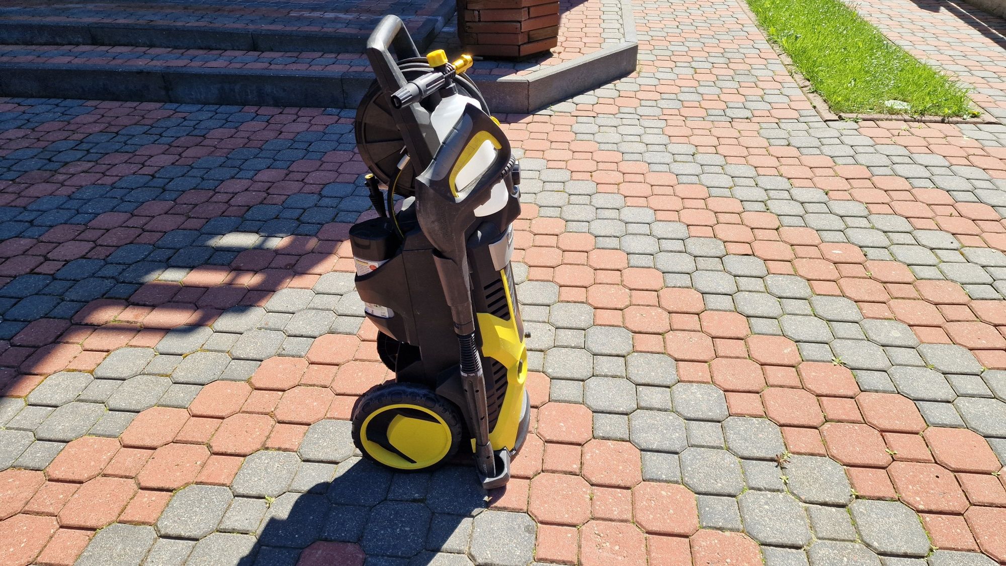 Myjka ciśnieniowa KARCHER K7. 750, pianownica, T-racer stal nierdzewna