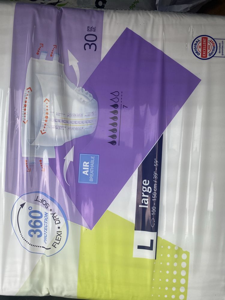 Pieluchomajtki seni super plus L 30 szt