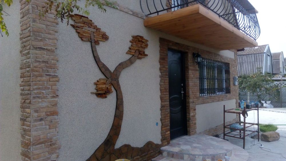 Природній камінь-Всі види робіт з каменем(цоколь,доріжки,відкоси,крини