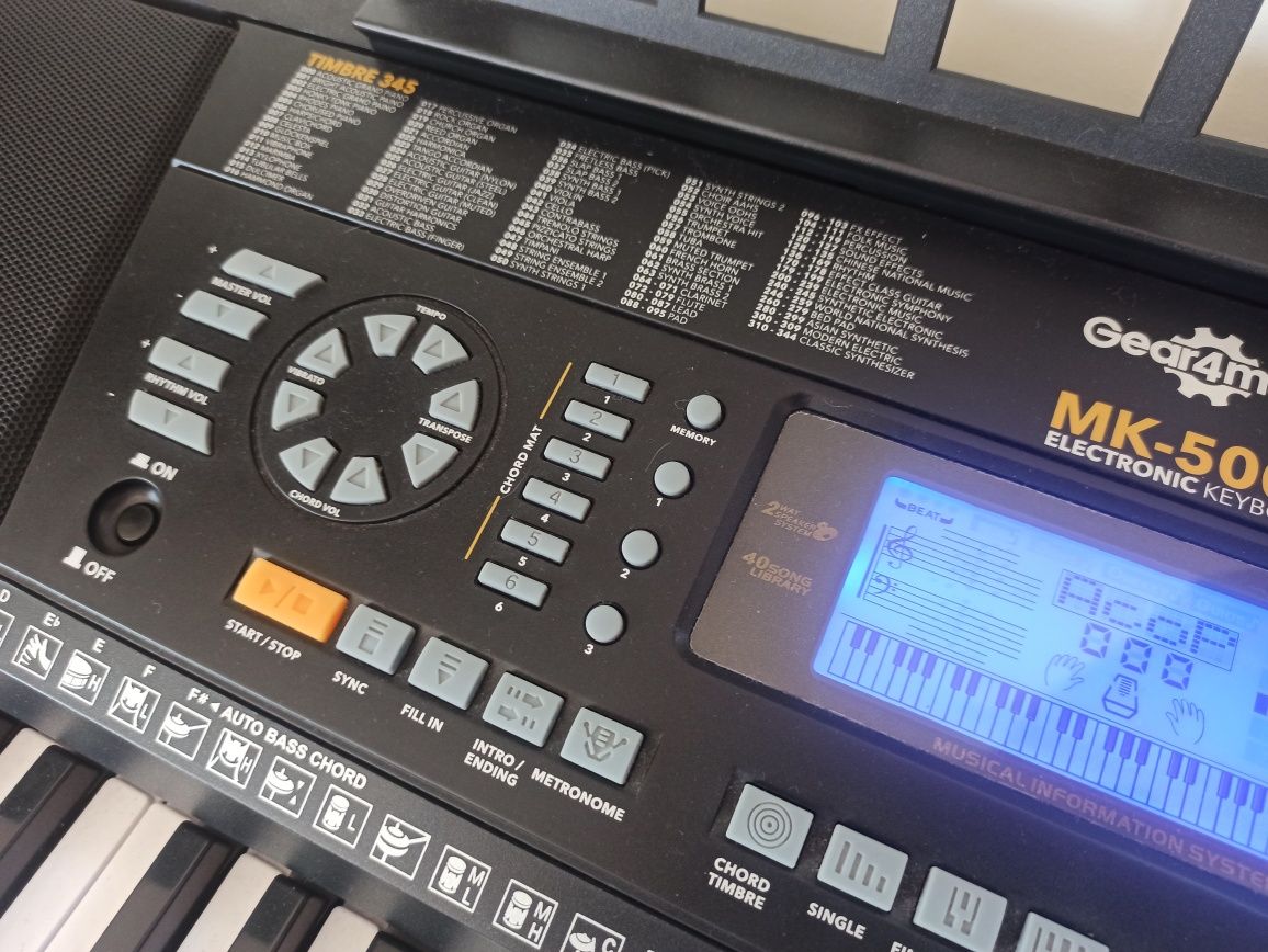 Piano Gear4Music MK5000