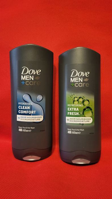 2sztuki Dove MEN + care żel szampon 3w1