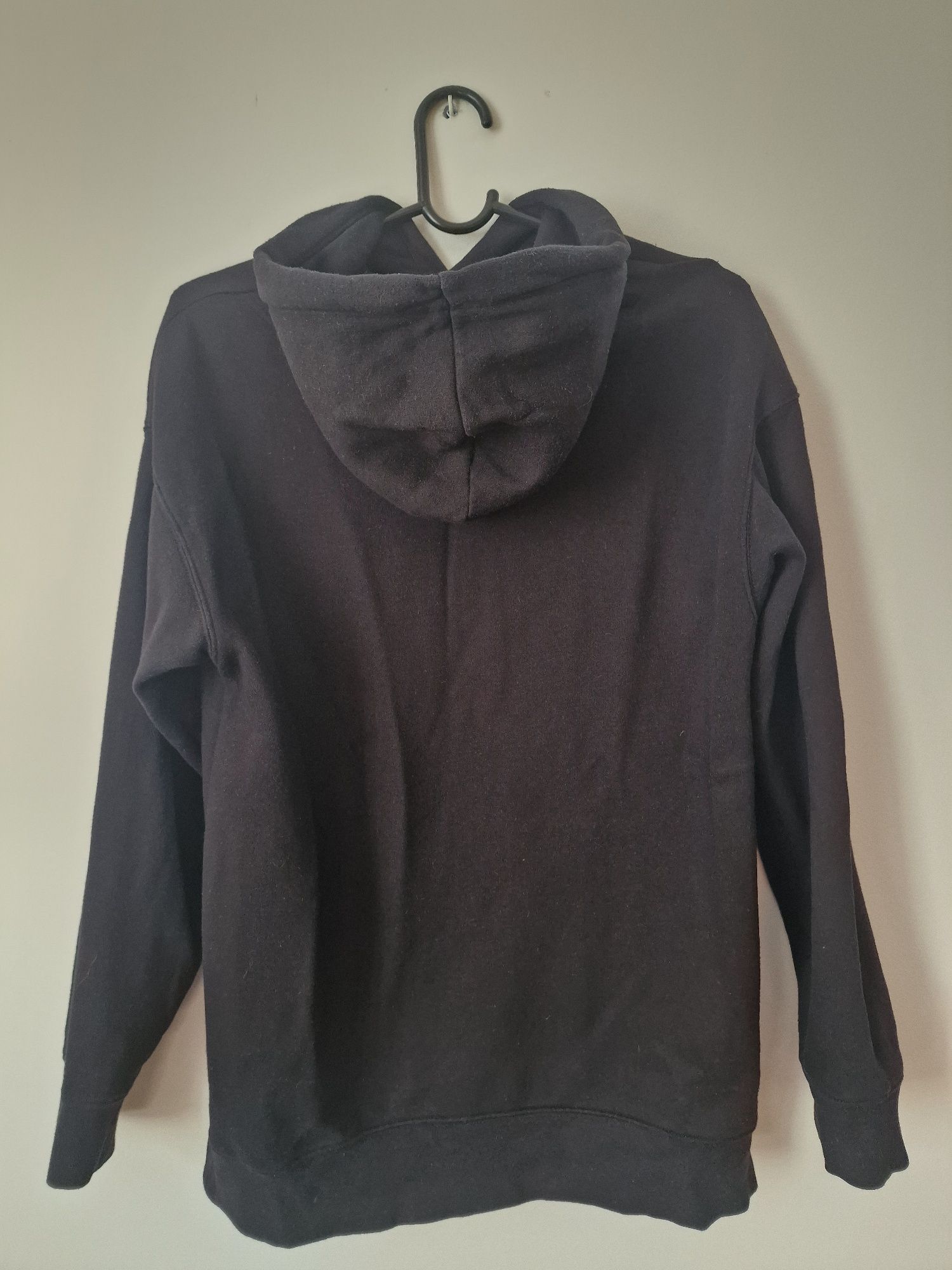 Czarna bluza z kapturem H&M