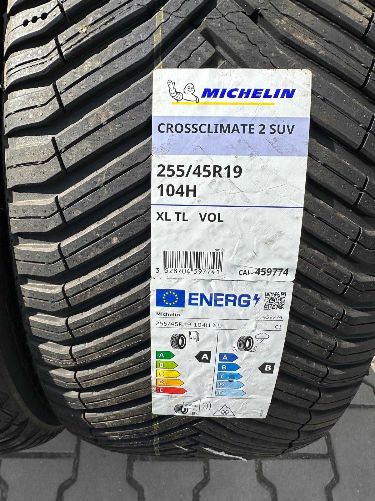 255/45R19 Michelin CrossClimate 2 SUV / para 2szt