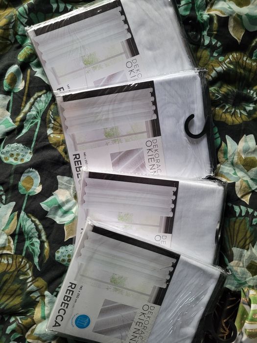 Firana eurofirany 4szt nowe 140x250 przelotka