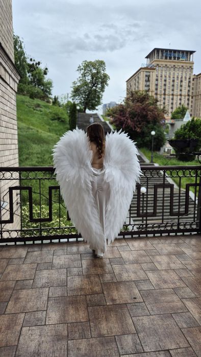 Крила ангела великі