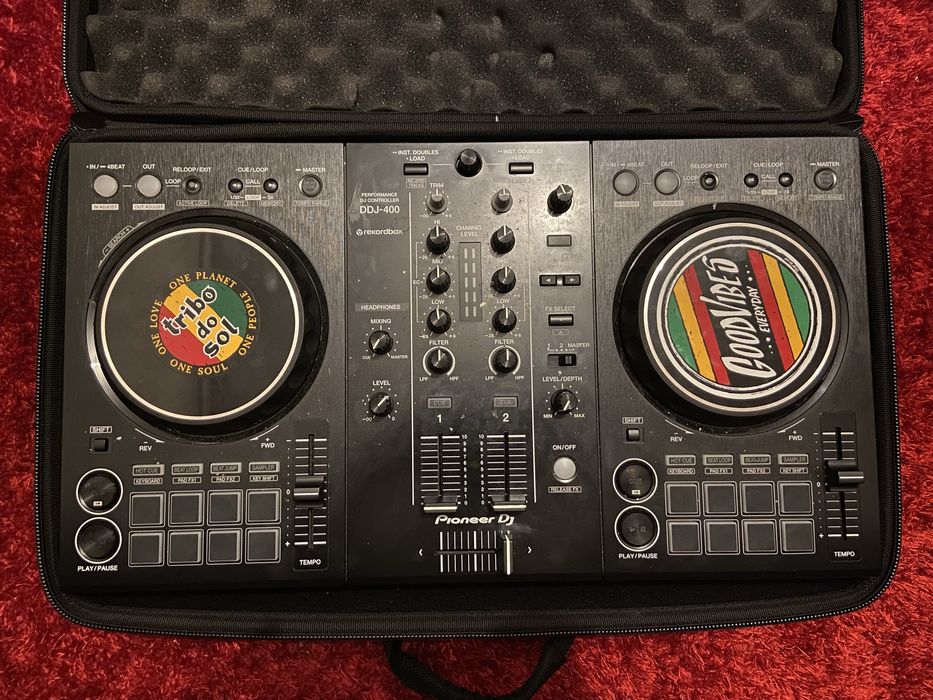 Pioneer Ddj-400 + Mala + Headphones Hercules HDP DJ45