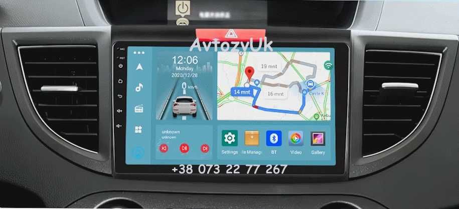Android Acura MDX Honda CR-V CRV GPS ЦРВ СРВ Акура CarPlay Магнитола