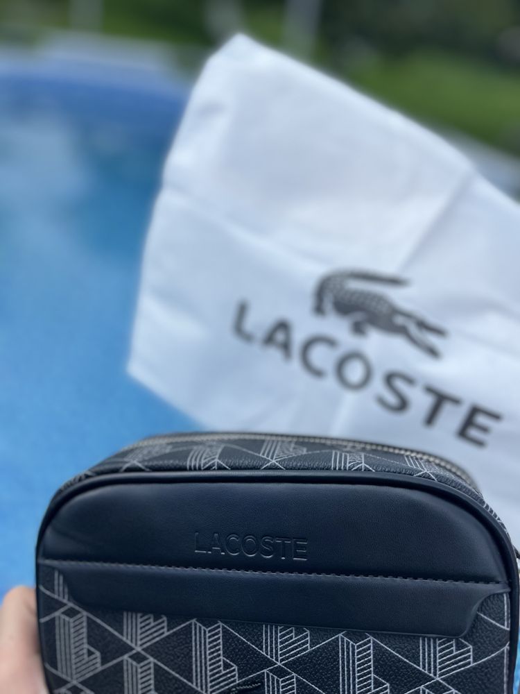 Сумочка чоловіча Lacoste через плече