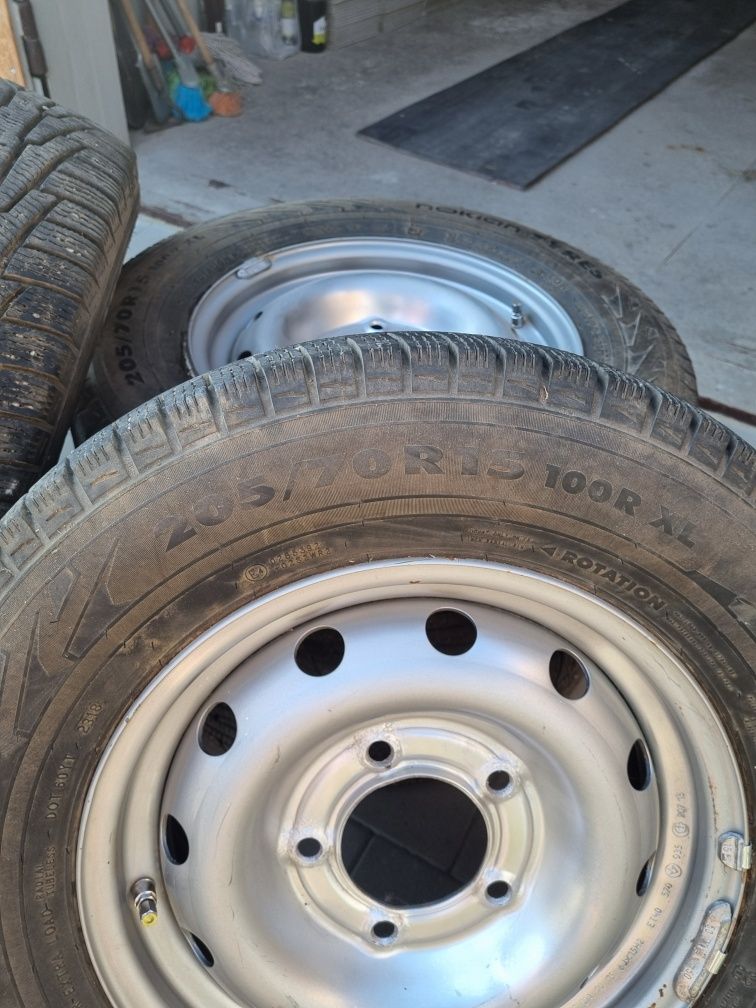 Зимові шини nokian tyres nordman rs2 205 70 r 15 та диски