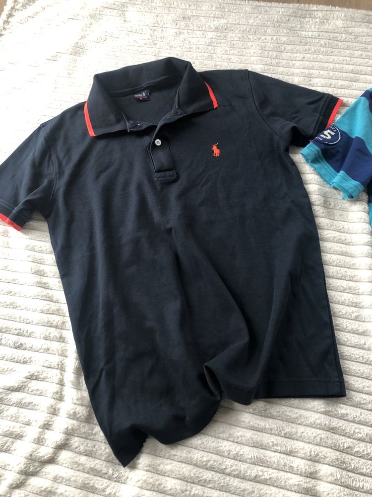 Polo R.Lauren T. Hilfiger koszulki polo r. S