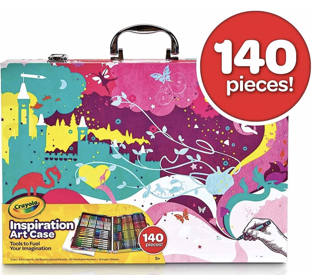 Crayola Inspiration Art Case для творчості Крайола валіза 140шт