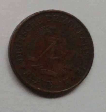 Monety niemieckie PFENNIG fenigi 1 fenig 5, 10, 20, 50 fenigów DDR NRD