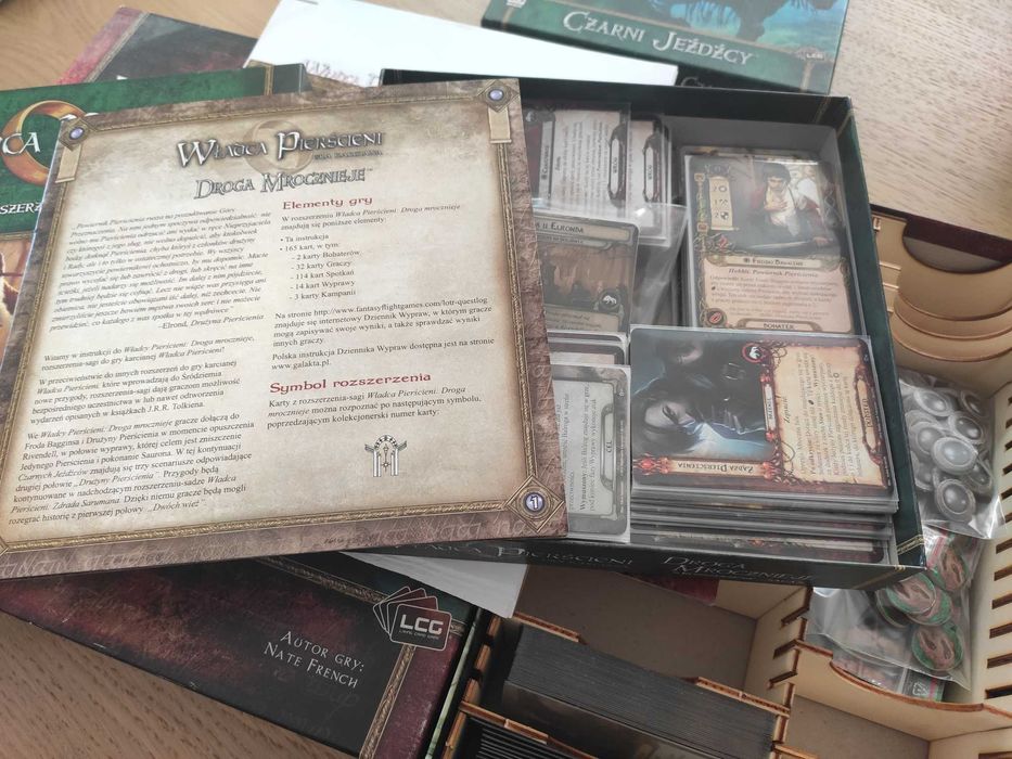 Władca Pierścieni LCG + dodatki (Saga, Khazad-Dum)