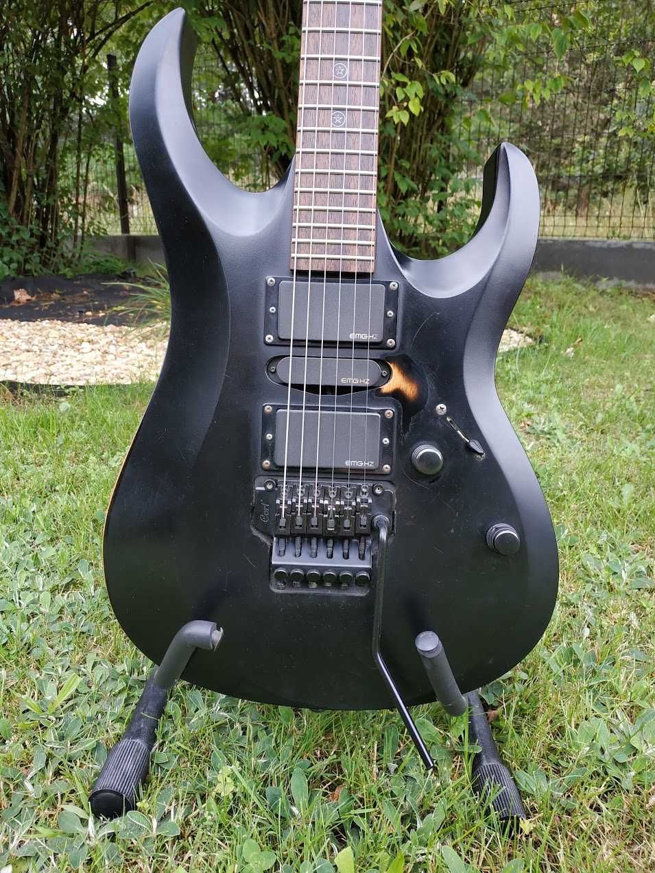 Gitara elektryczna Cort EVL - X4 Superstrat EMG floyd rose relic