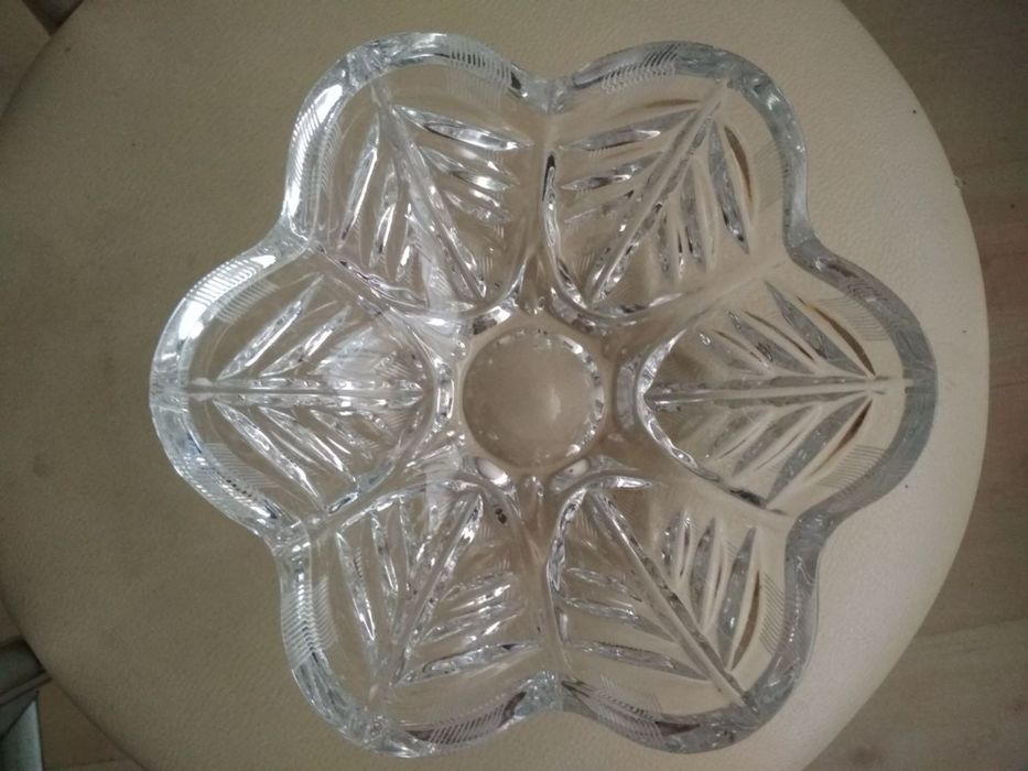 Kryształ miseczki szklanka stopka