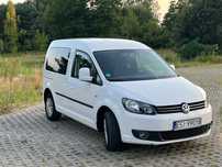 Volkswagen Caddy Samochód Volkswagen Caddy 2014. Niski przebieg,