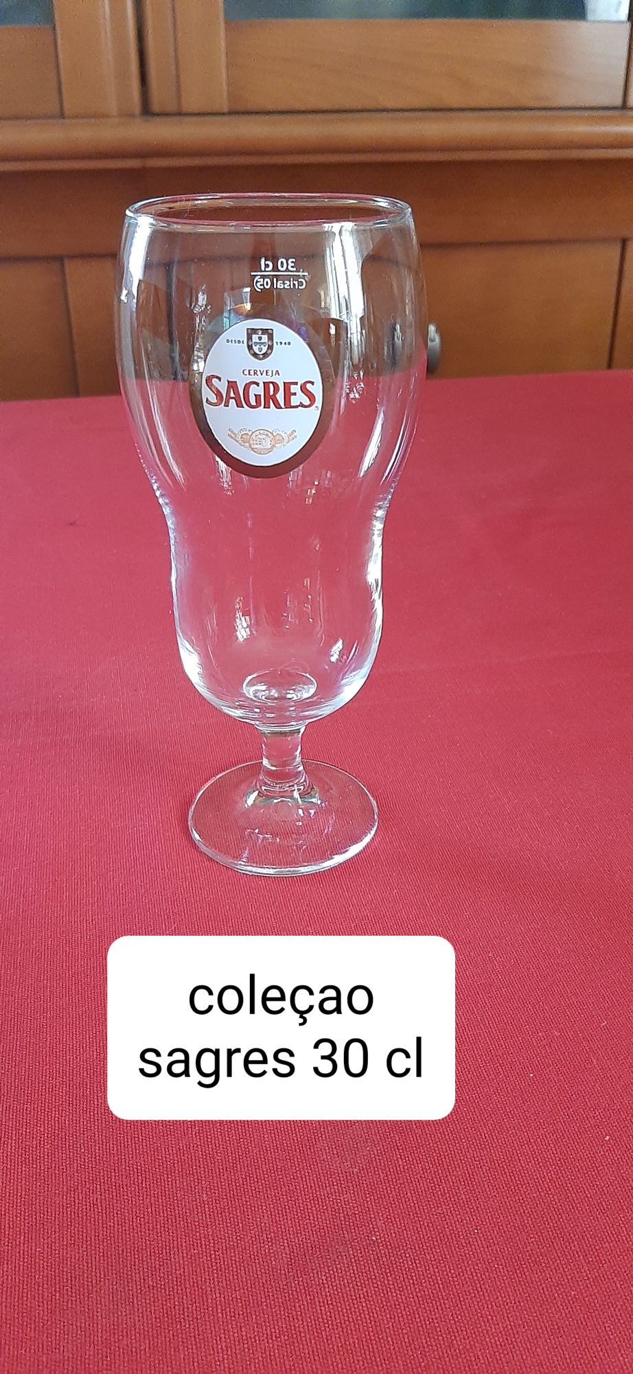 Copos novos de cerveja várias coleções