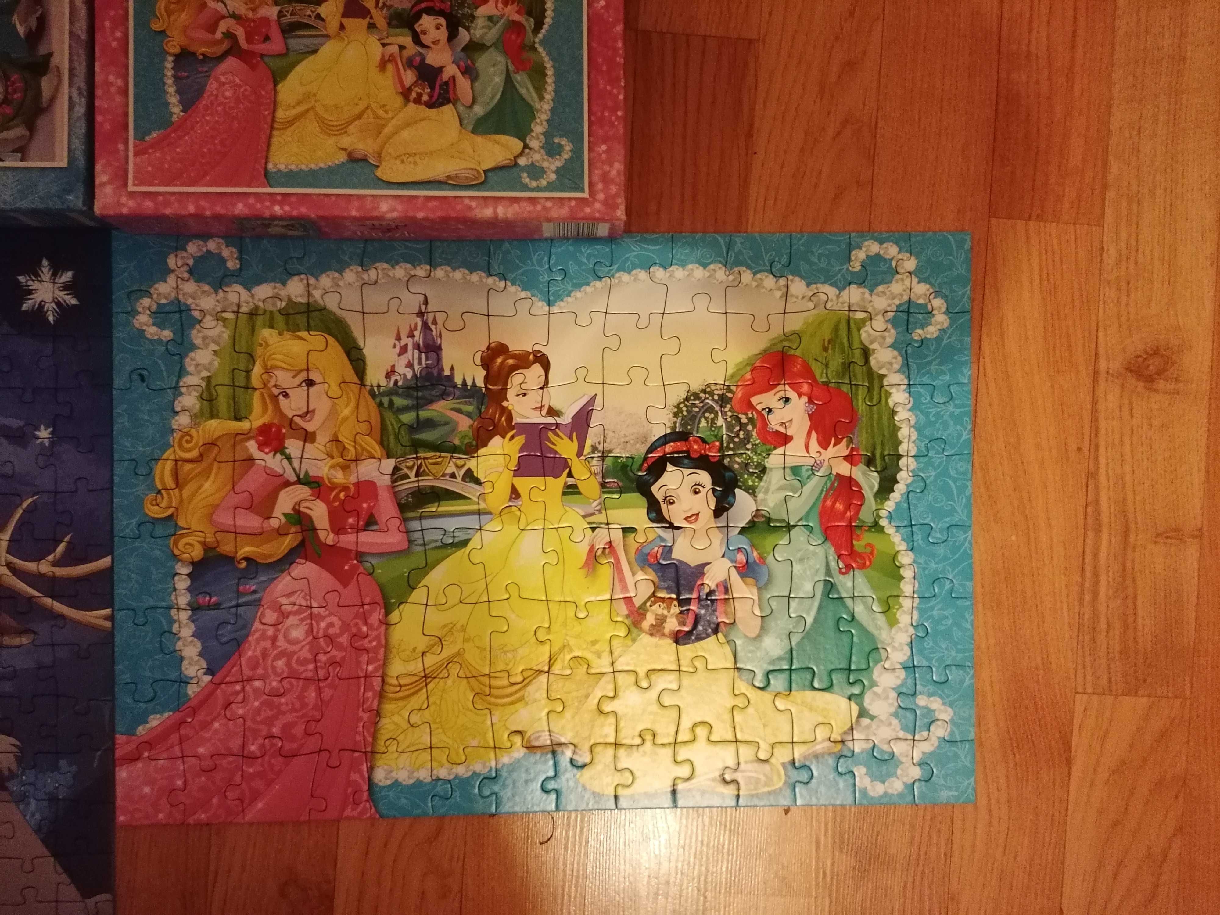 Puzzle Elsa 187 elementy i księżniczki 11 2 elementy