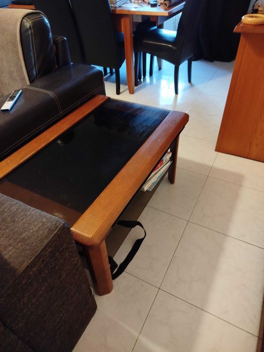 Conjunto de Mesas de centro Cerne vidradas