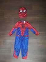 Карнавальный костюм человек паук 3-4 года 98-104 утренник маска