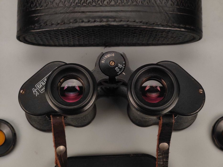 Бинокль БПЦ5 8х30 (КОМЗ) (1981 год) (Полевой) СССР