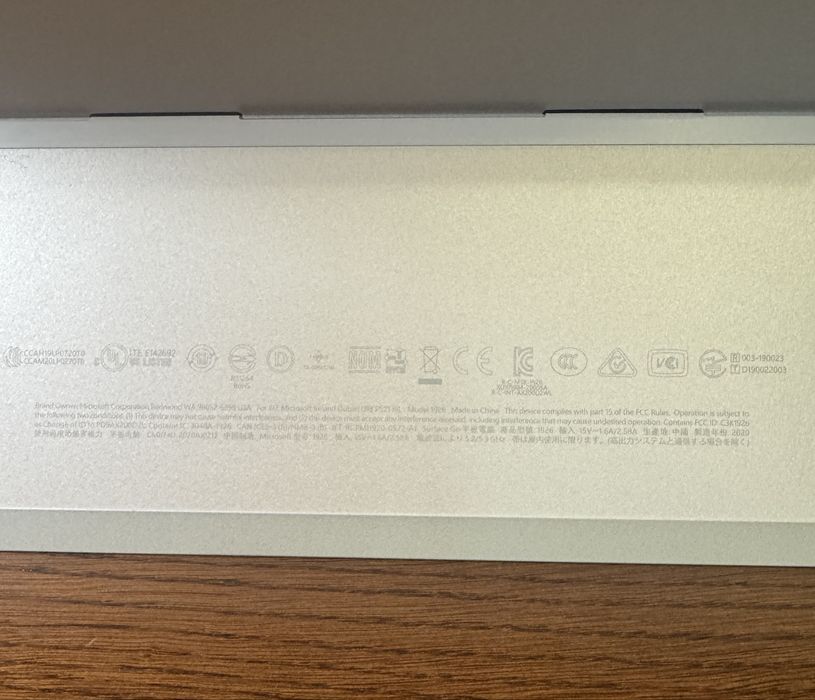 Microsoft Surface Go 2 8gb/128gb silver