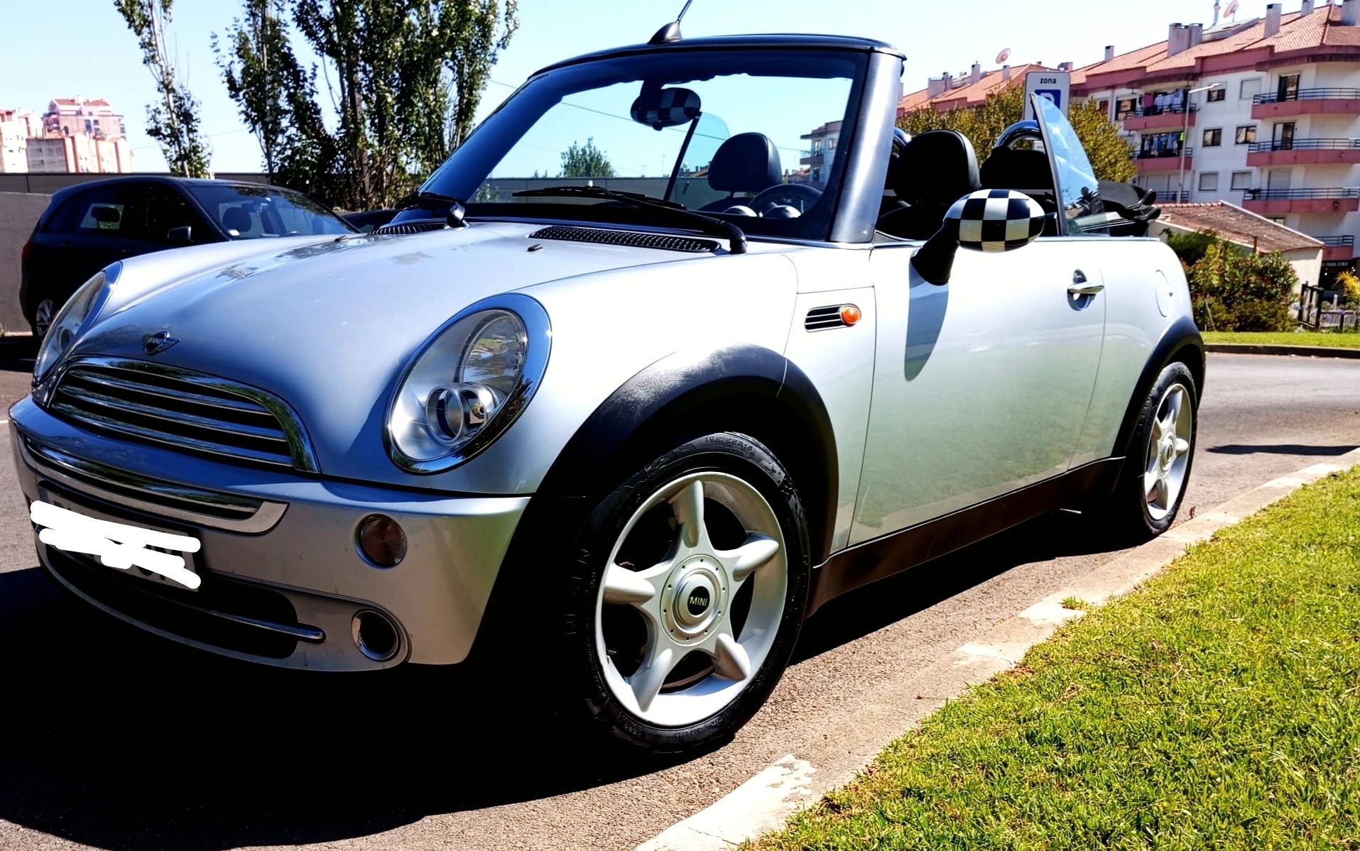 Mini Cooper 1.6 cabrio troco