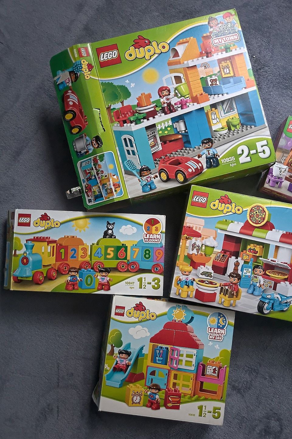 Pudełka LEGO Duplo Karton pudełko
