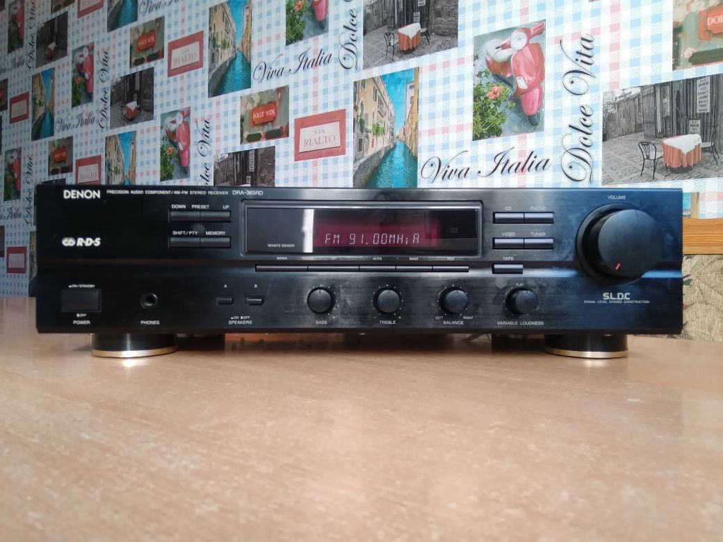 Японский трудяга Denon DRA-365RD,2×75Вт,АССОРТИМЕНТ,гарантия!