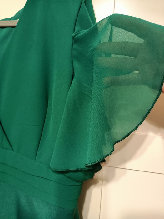 Marconi fashion obłędna sukienka nowa z metkami plus size butelkowa