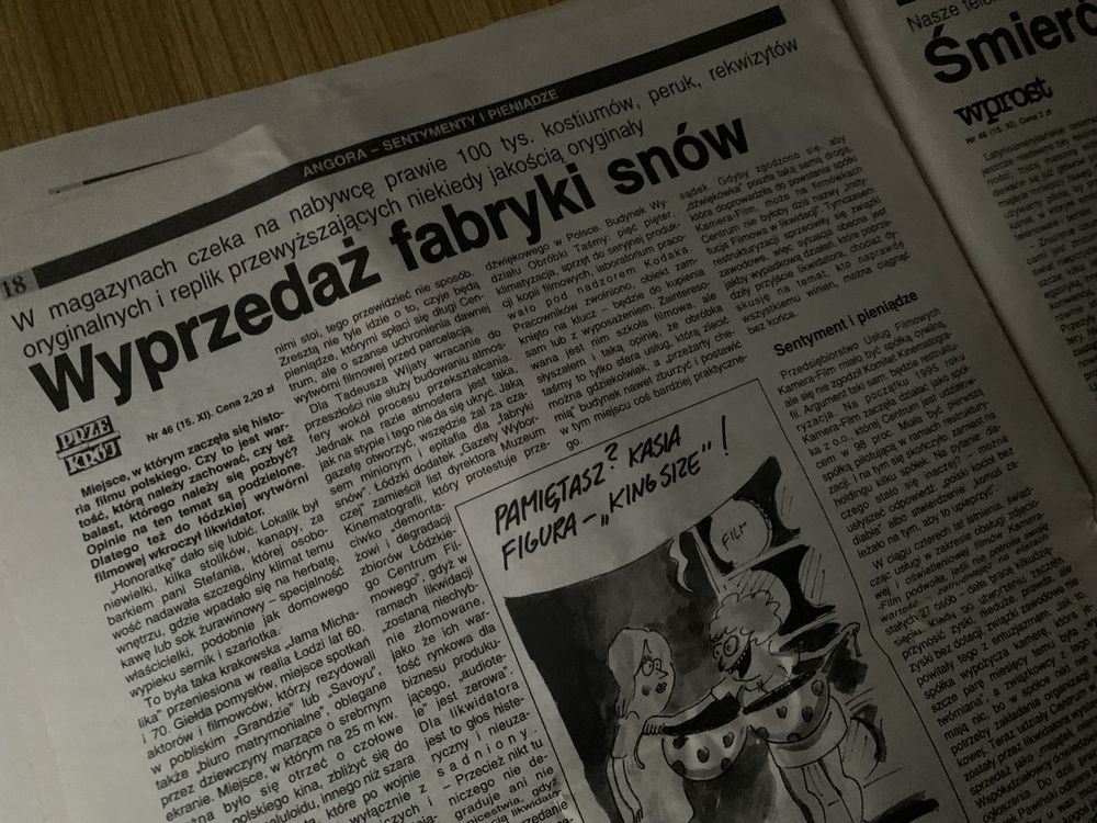 Angora gazeta z listopada 1998 roku nr 47