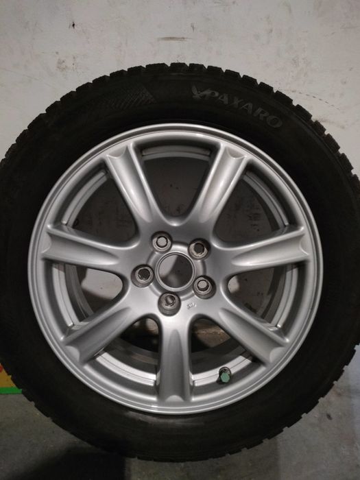 Komplet kół zimowych, alu 16" Enkei z Subaru Legacy