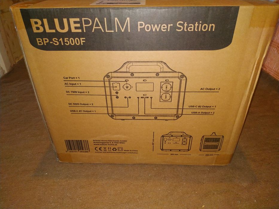 Зарядна станція Bluepalm power station нова в наявності 1568