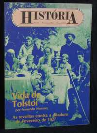 Revista História N.º 40 Fevereiro de 1982 Vida de Tolstoi