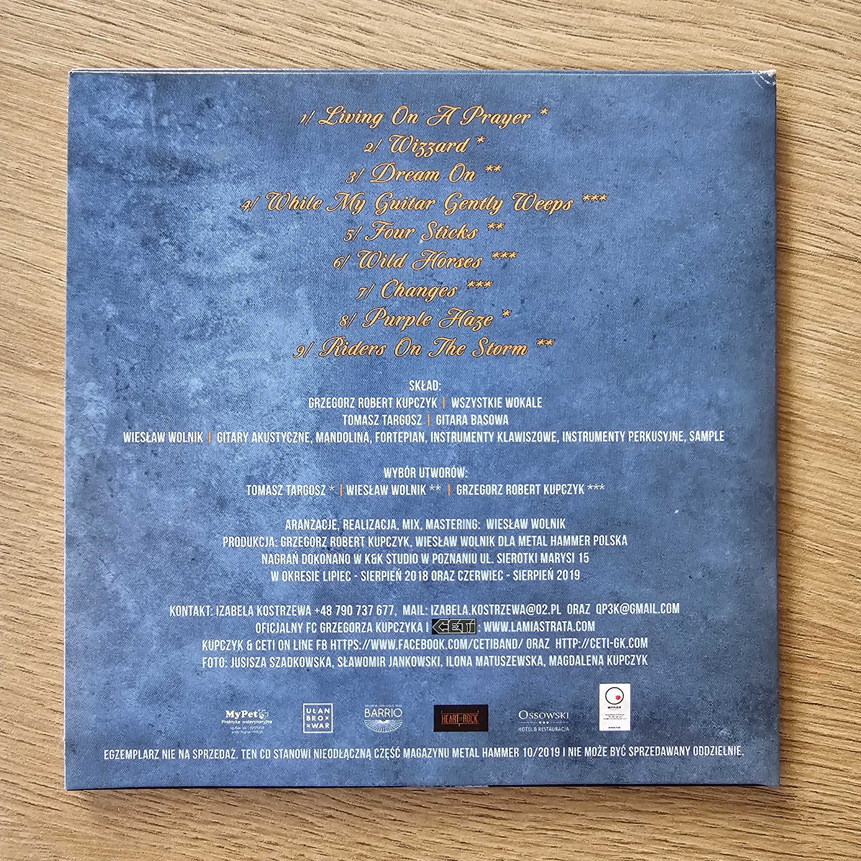 Grzegorz Kupczyk "Memories II" - Płyta CD Metal Hammer 10/2019 - NOWA!