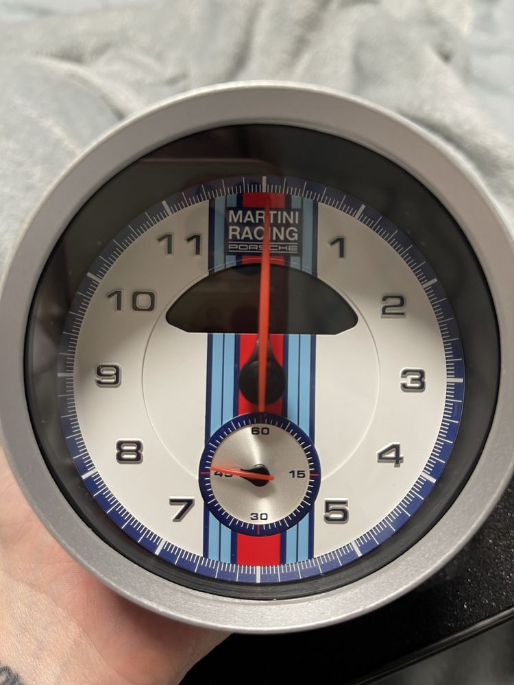 Продам Настольные часы Porsche Tabletop Clock – MARTINI RACING