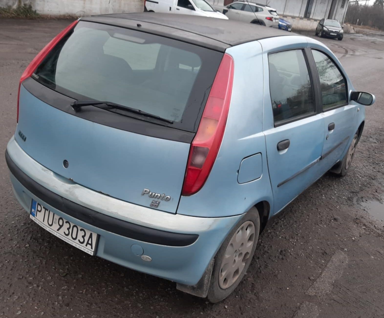Fiat Punto 1,2 benzyna z gazem,  nowy przegląd