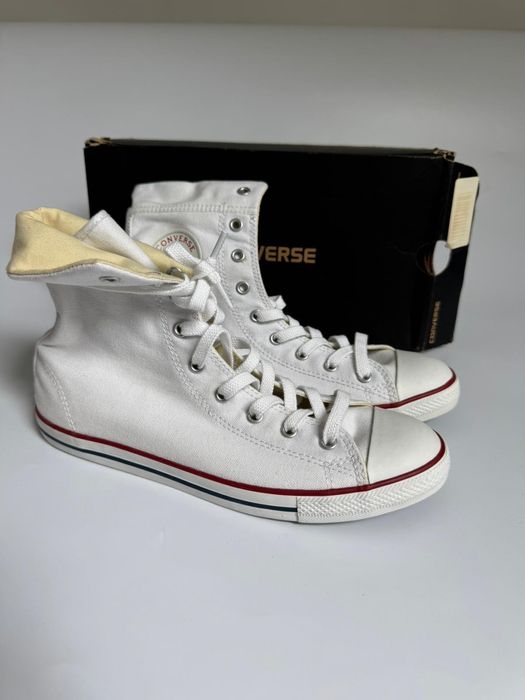 Nowe trampki wysokie damskie CONVERSE białe 40