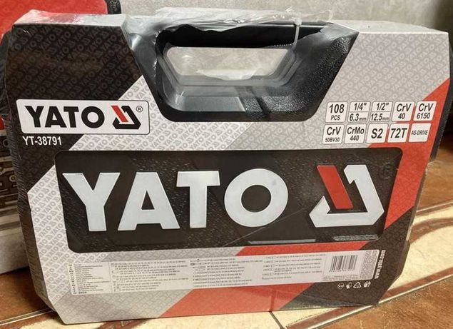 Профессиональный набор инструментов (108 предметов) YATO YT-38791