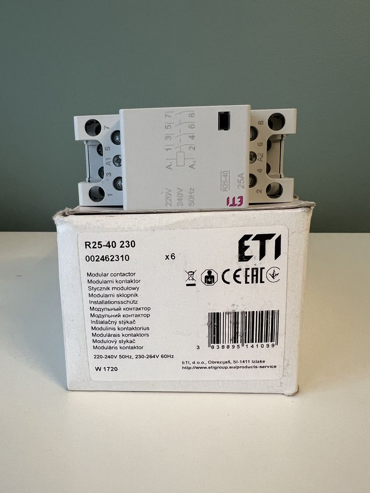 ETI Stycznik modułowy R25-40 /230V