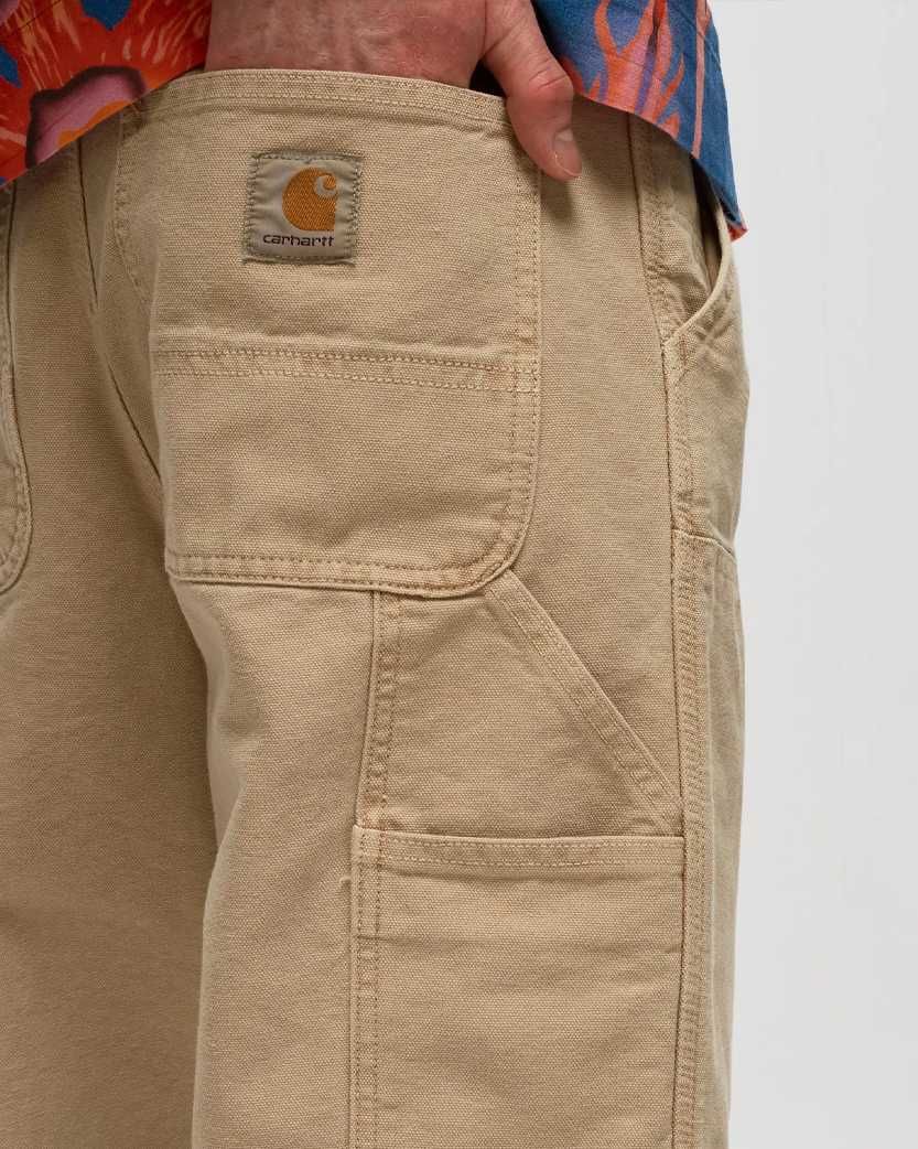 Штани Carhartt WIP Double Knee Pants Faded Dusty Hamilton Brown