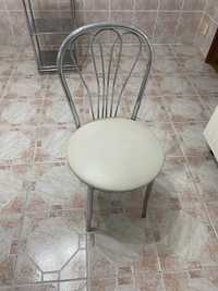 Krzesło białe eko skóra